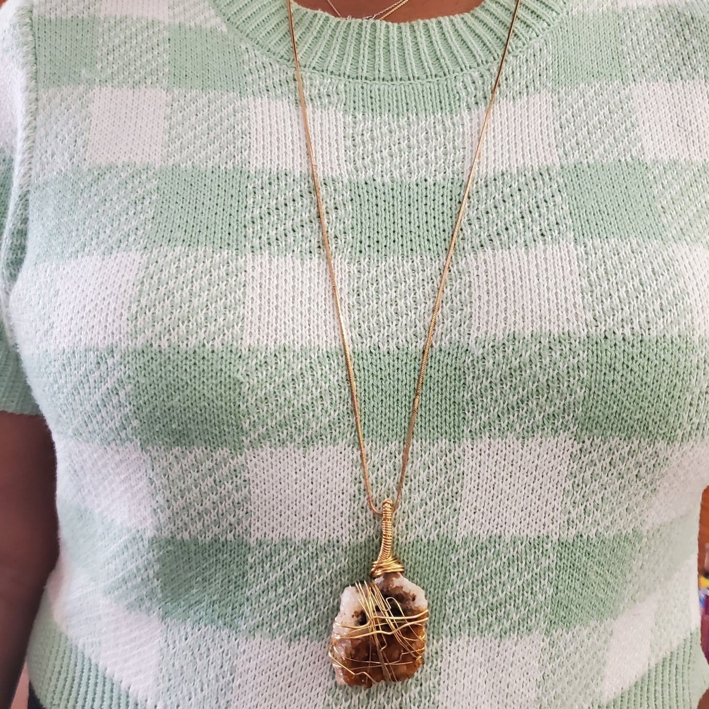 Carnelian necklace