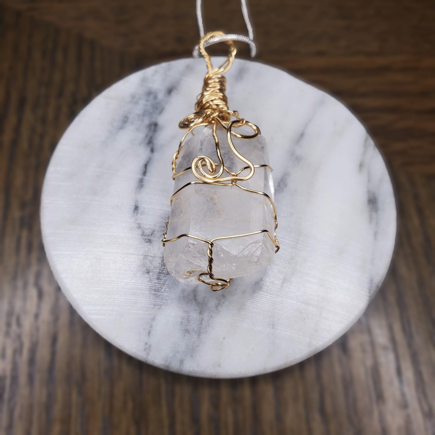 Selenite Necklace