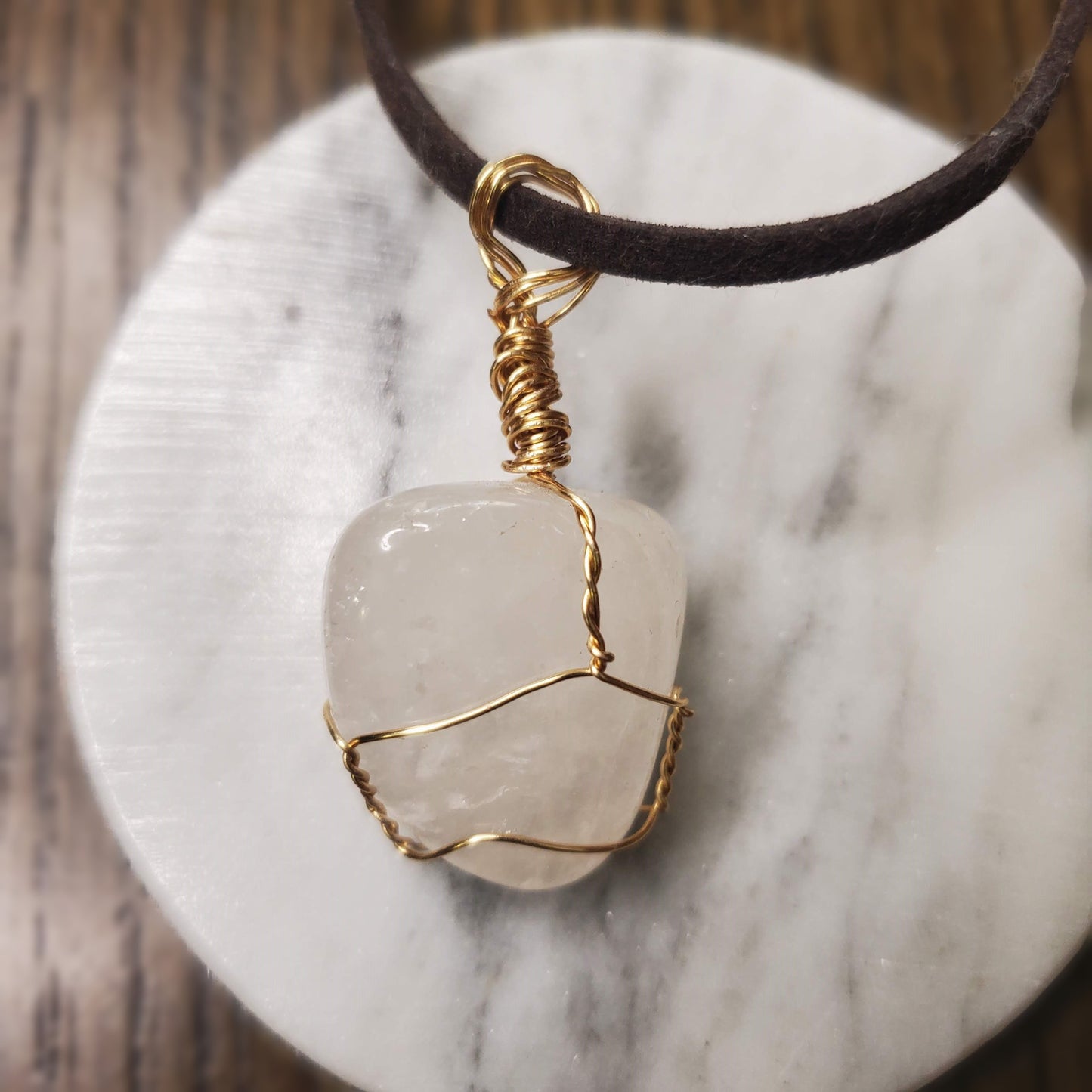 Clear Quartz Necklace