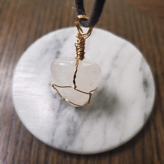 Clear Quartz Necklace