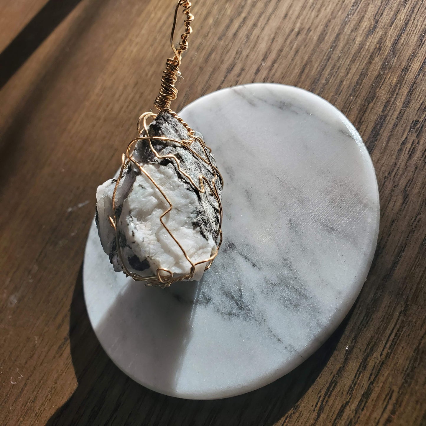 Moonstone Crystal Necklace Pendant Only