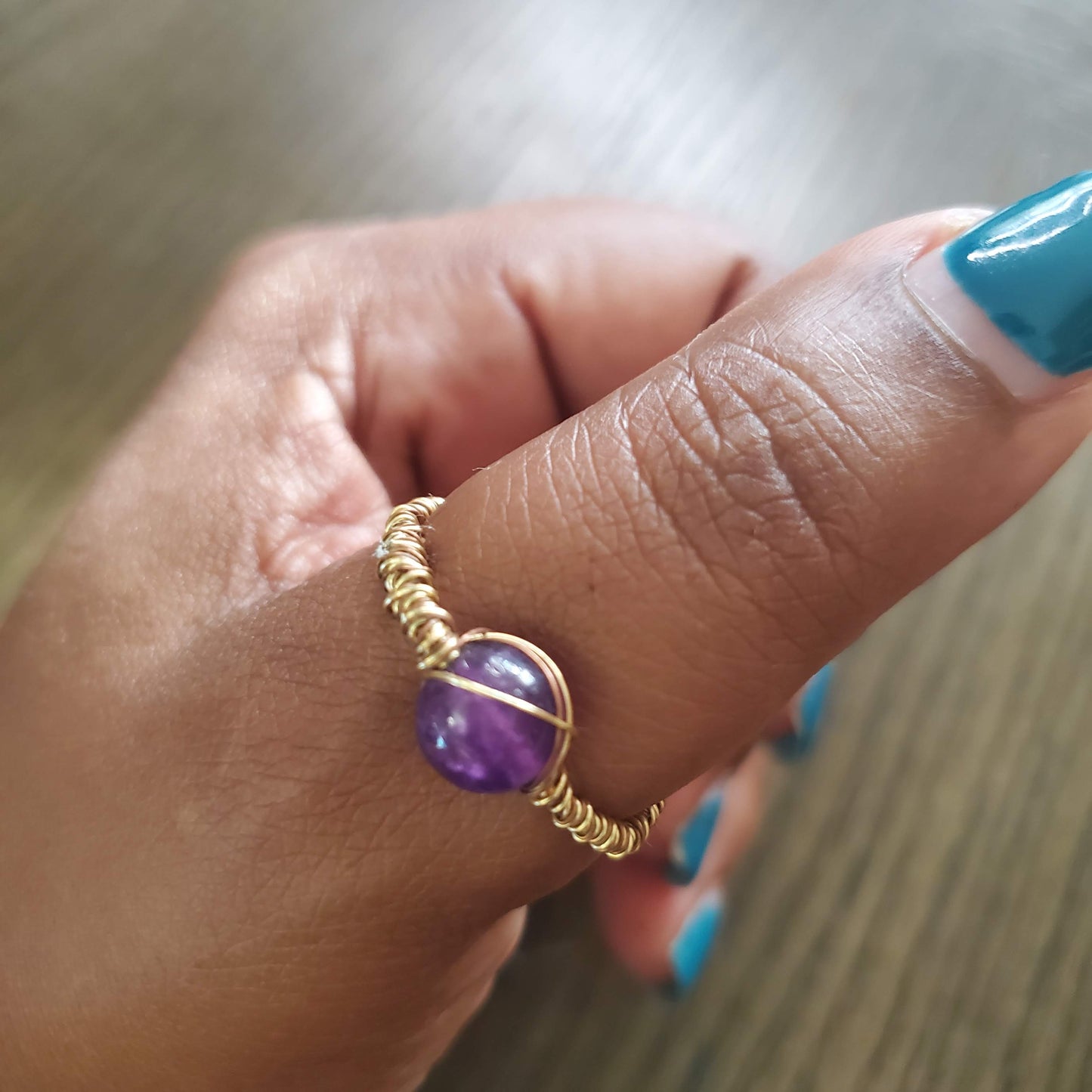 Chakra Wire Rings