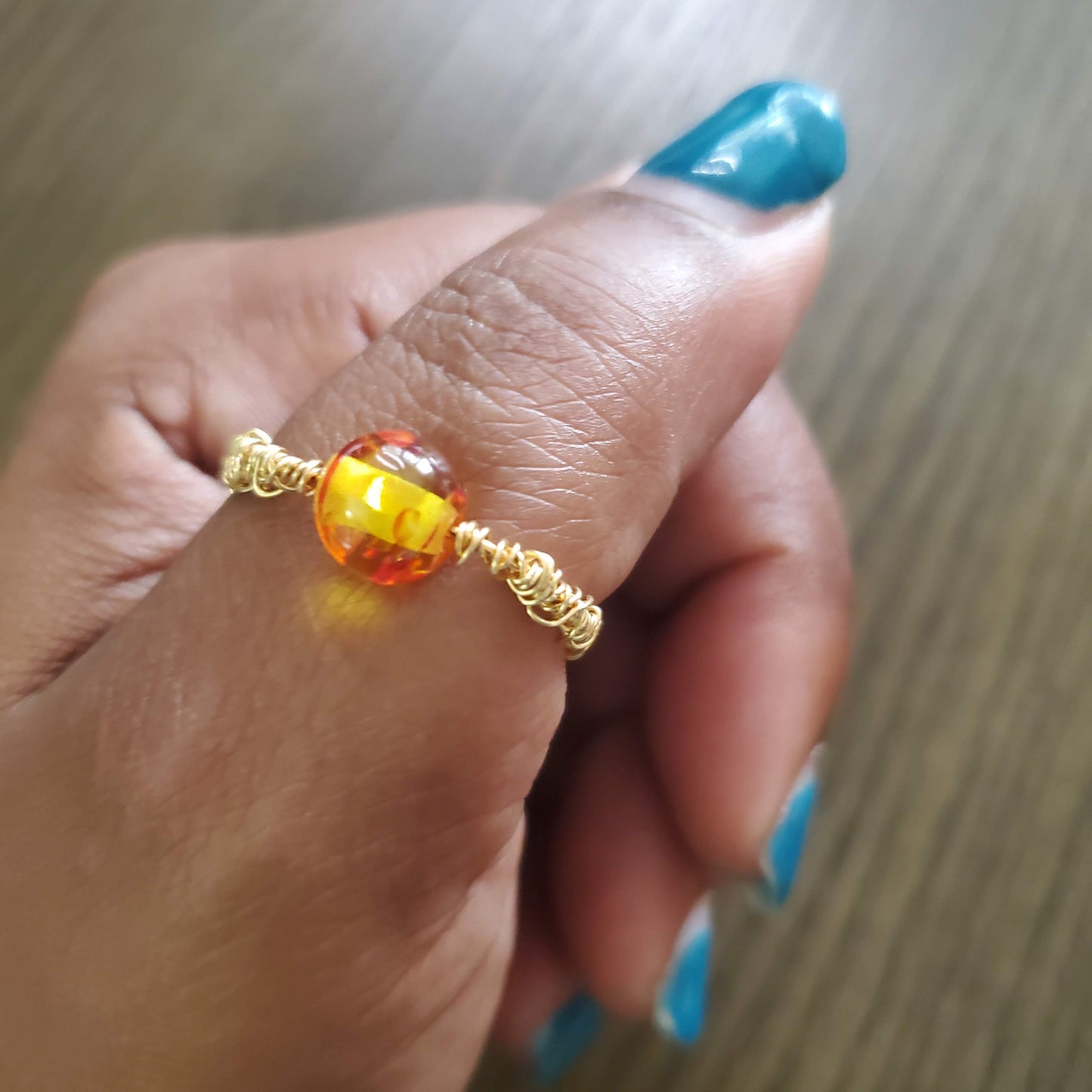 Chakra Wire Rings
