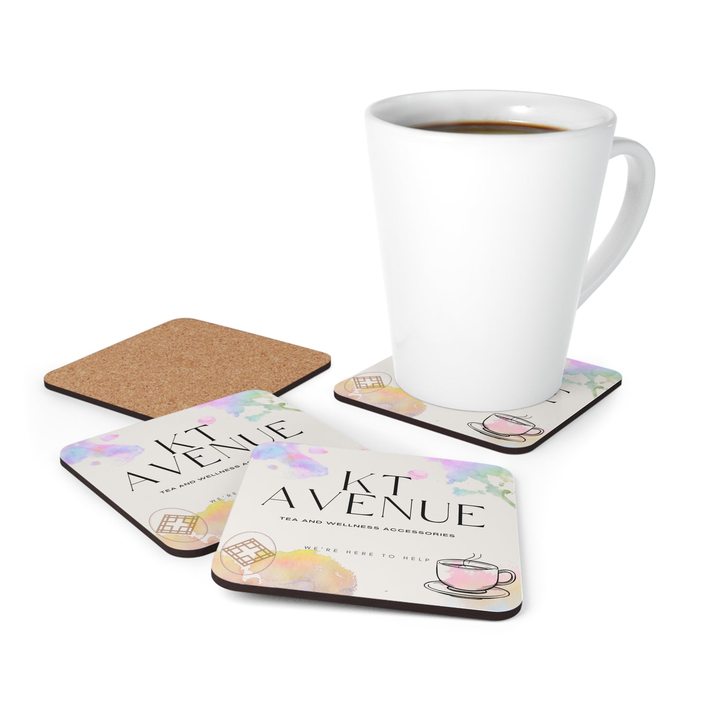 Corkwood Coaster Set