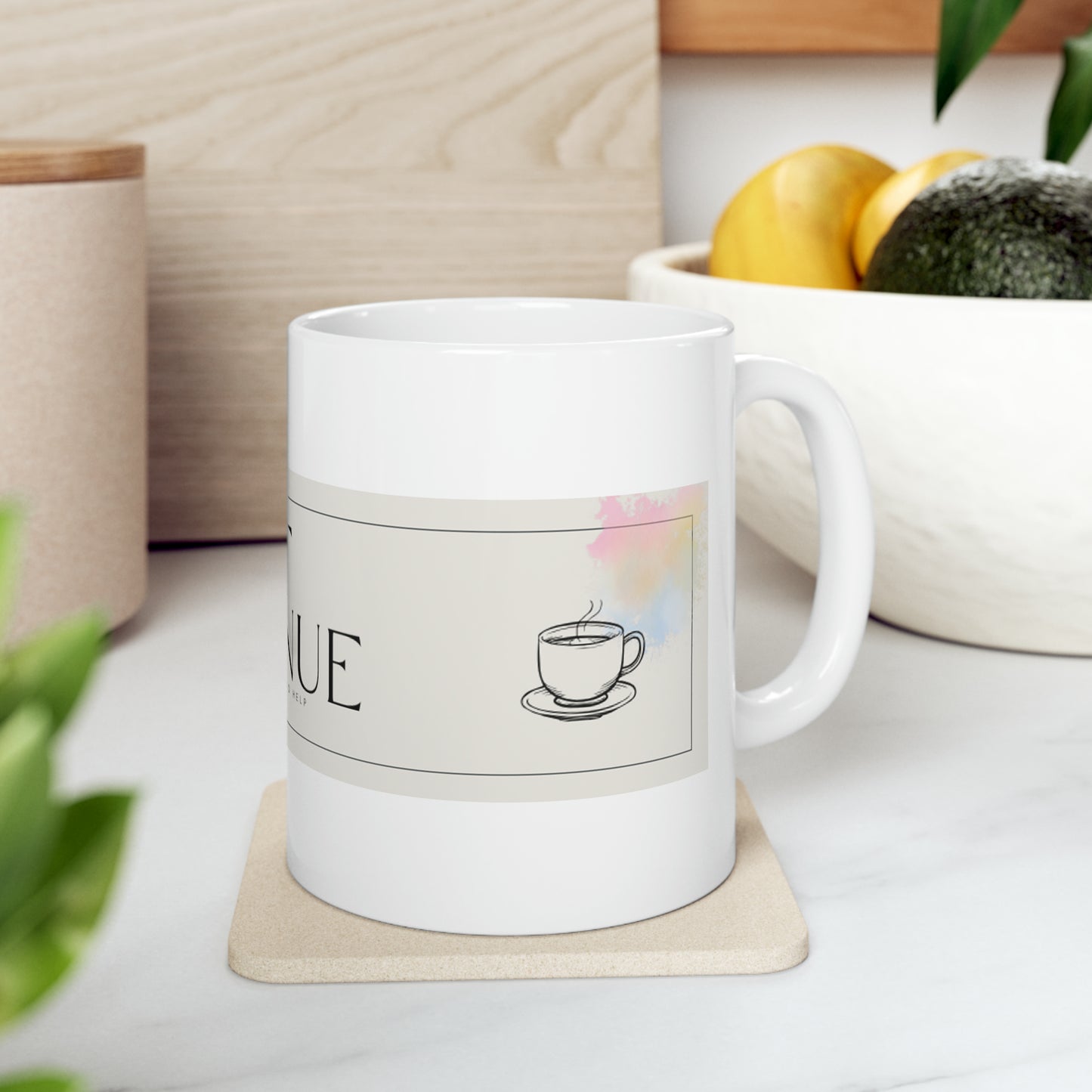 Ceramic Mug, 11oz