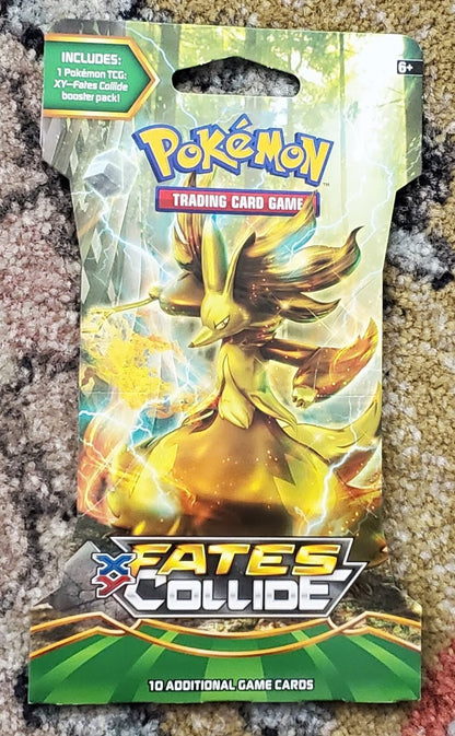 Fates Collide Sleeved Booster Pack Art Bundle [Set of 4] - Sealed Pokémon Cards