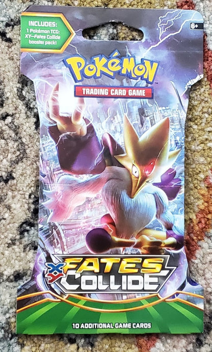 Fates Collide Sleeved Booster Pack Art Bundle [Set of 4] - Sealed Pokémon Cards