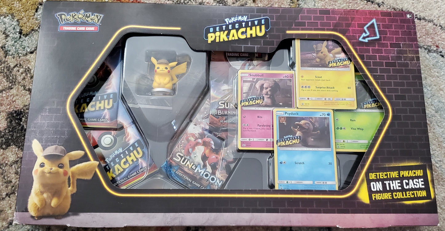 Detective Pikachu On the Case Figure Collection - Sealed