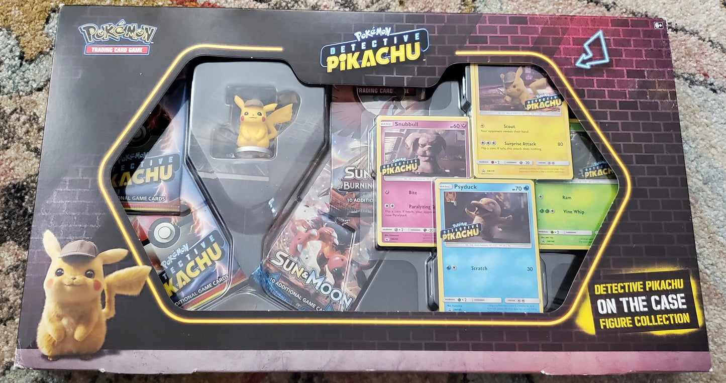 Detective Pikachu On the Case Figure Collection - Sealed