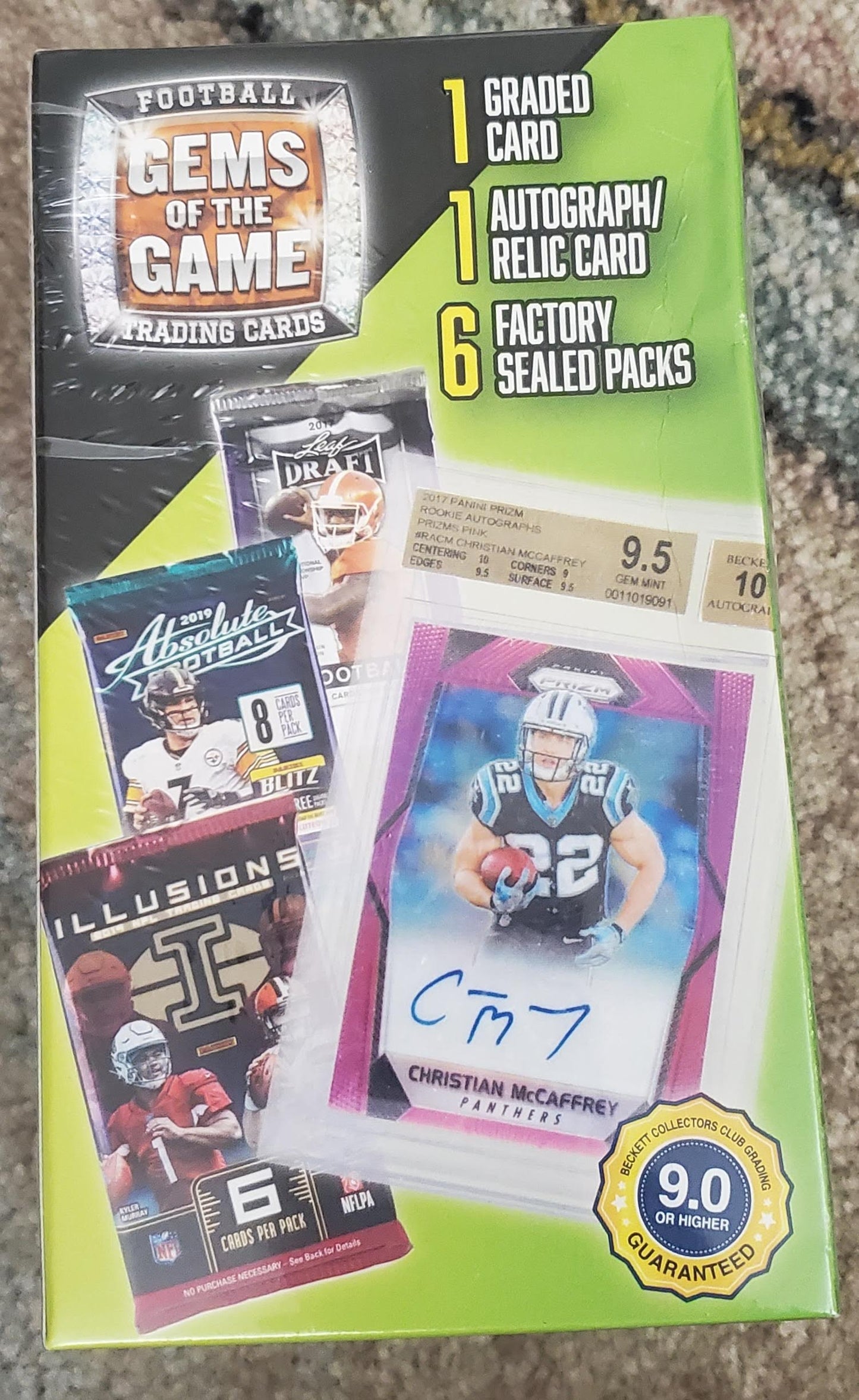 2020 Gems Of The Game Football Trading Cards - Sealed