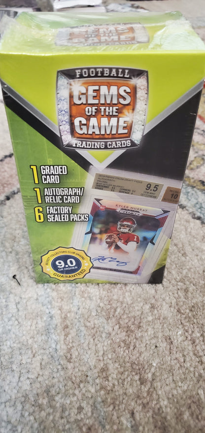 2020 Gems Of The Game Football Trading Cards - Sealed