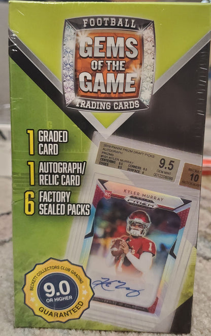 2020 Gems Of The Game Football Trading Cards - Sealed