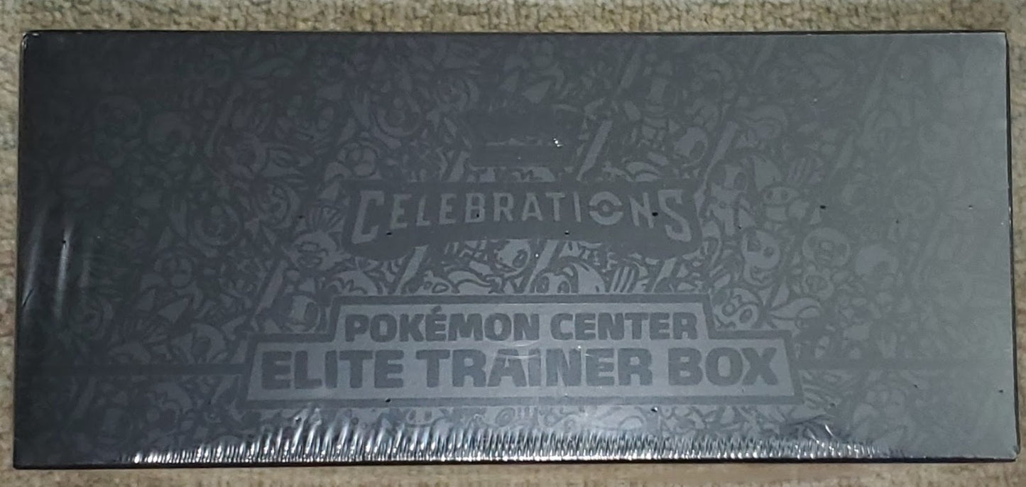 Pokémon Celebrations: Pokémon Center Elite Trainer Box - Sealed