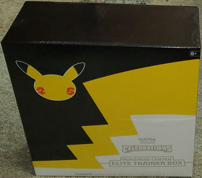 Pokémon Celebrations: Pokémon Center Elite Trainer Box - Sealed