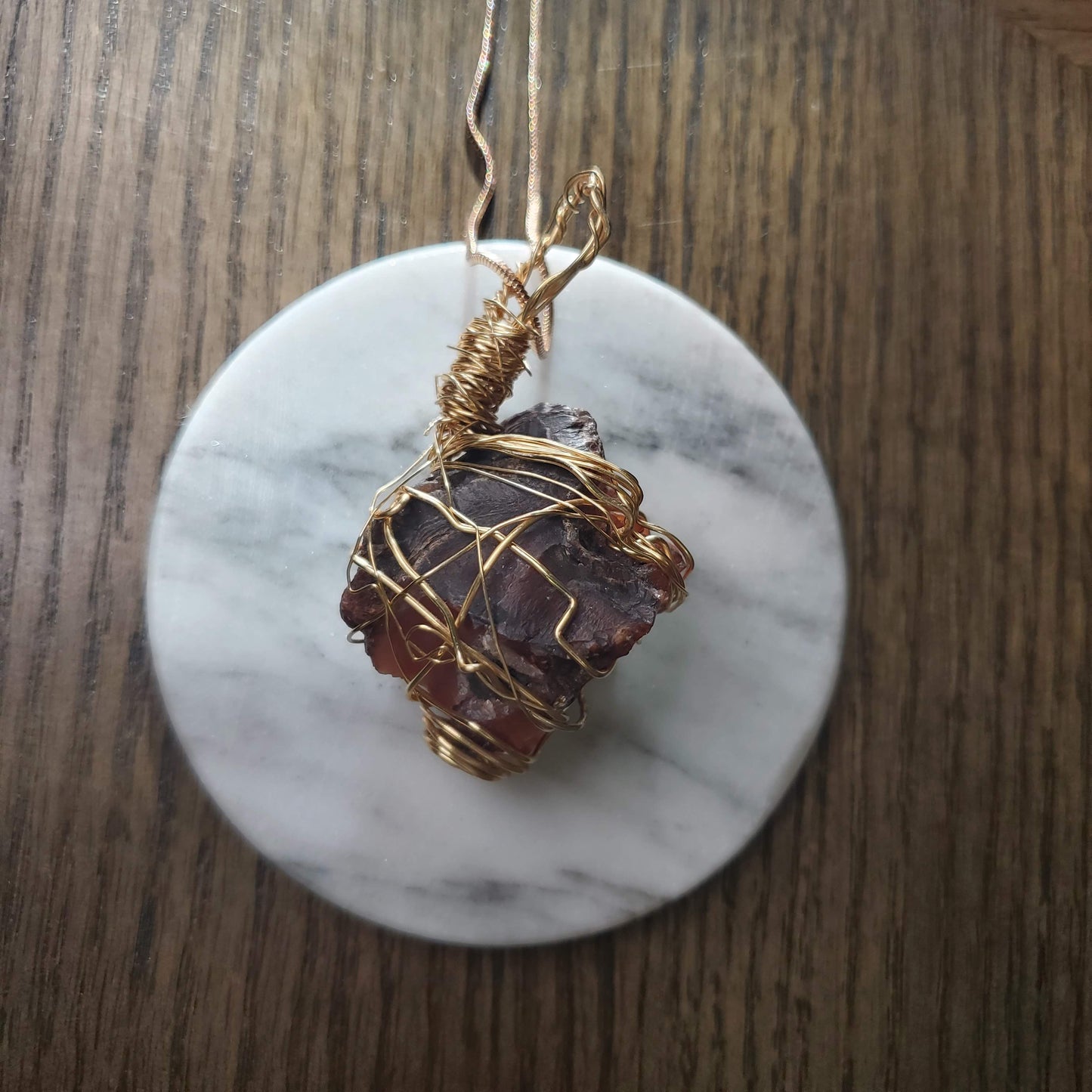 Carnelian necklace