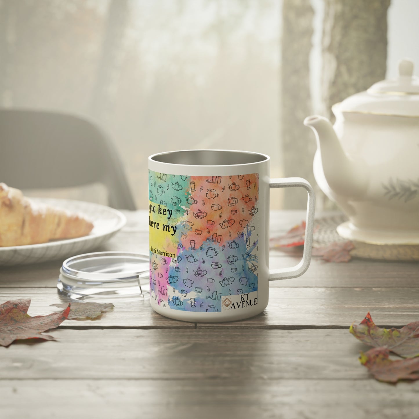 Insulated Tea Mug, 10oz