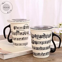 Musical Mugs With  Lids