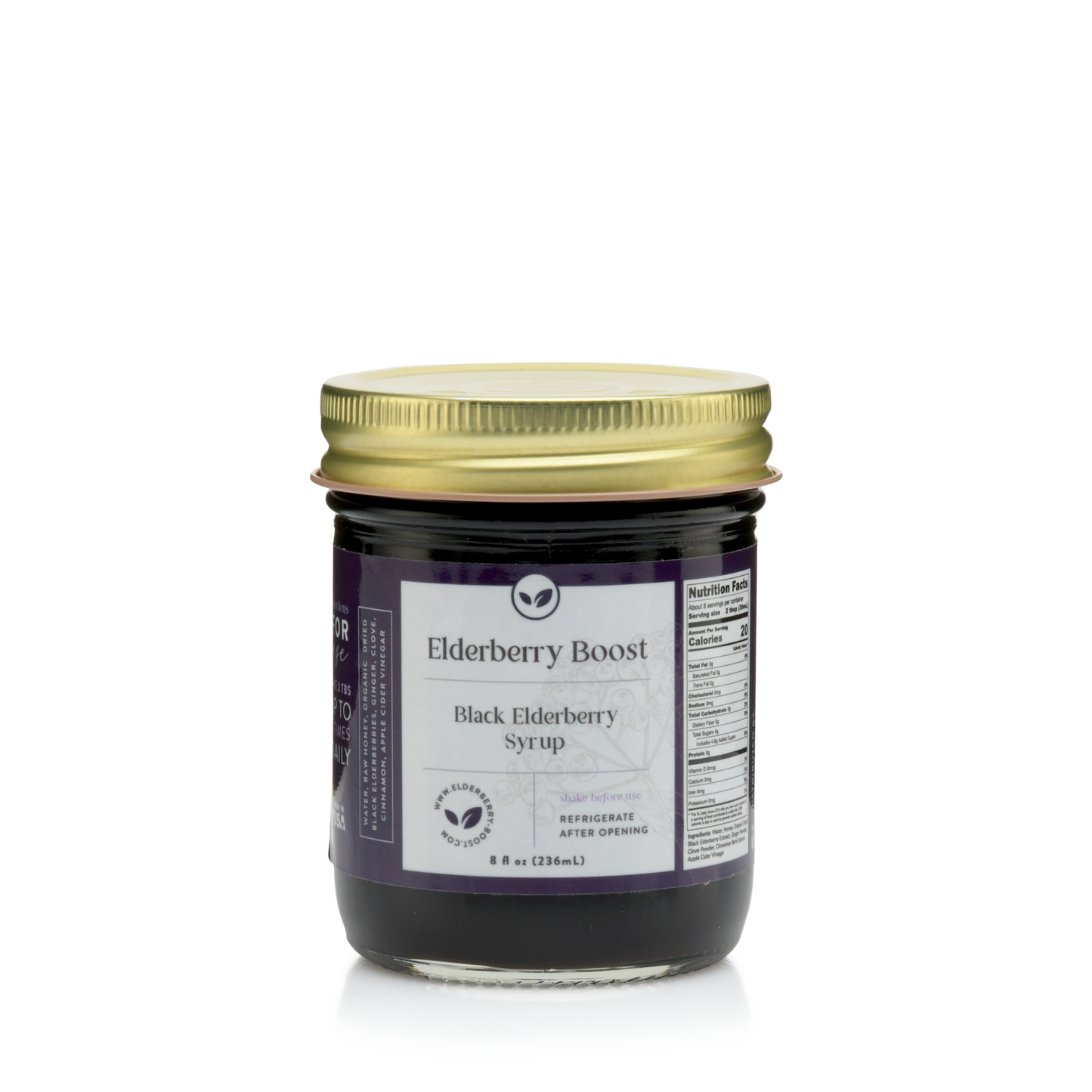 Organic Elderberry Boost (8 oz)