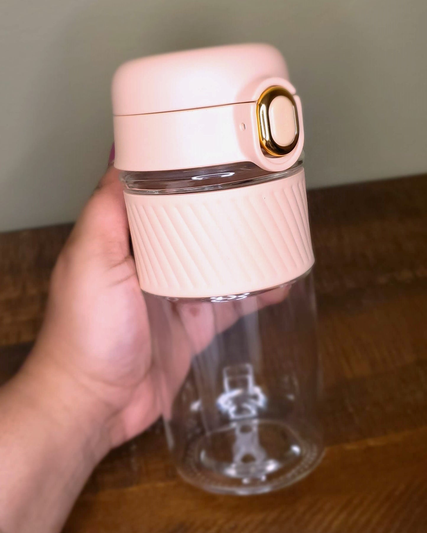 Glass Tumbler With Built-In Infuser