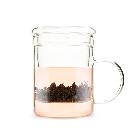 Mesmerizing Clear Mug with Infuser